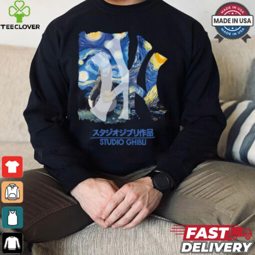 MLB Anime Totoro Studio Gibi T Shirt