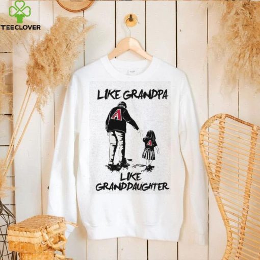 MLB Arizona Diamondbacks 061 Like Grandpa Like Granddaughter Shirt