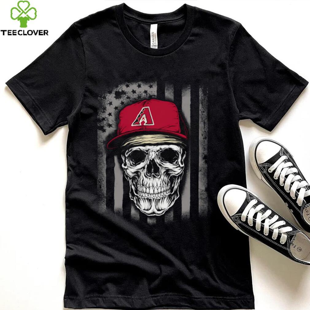 MLB Arizona Diamondbacks 078 Skull Rock With Hat Shirt