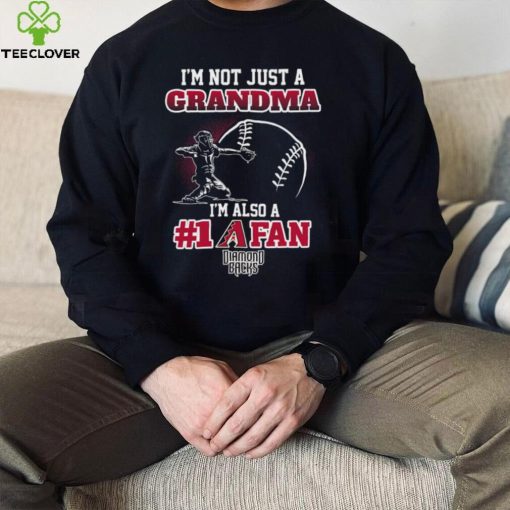MLB Arizona Diamondbacks 089 Not Just Grandma Also A Fan Shirt