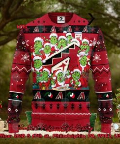 MLB Arizona Diamondbacks 12 Grinchs Xmas Day Ugly Christmas Sweater