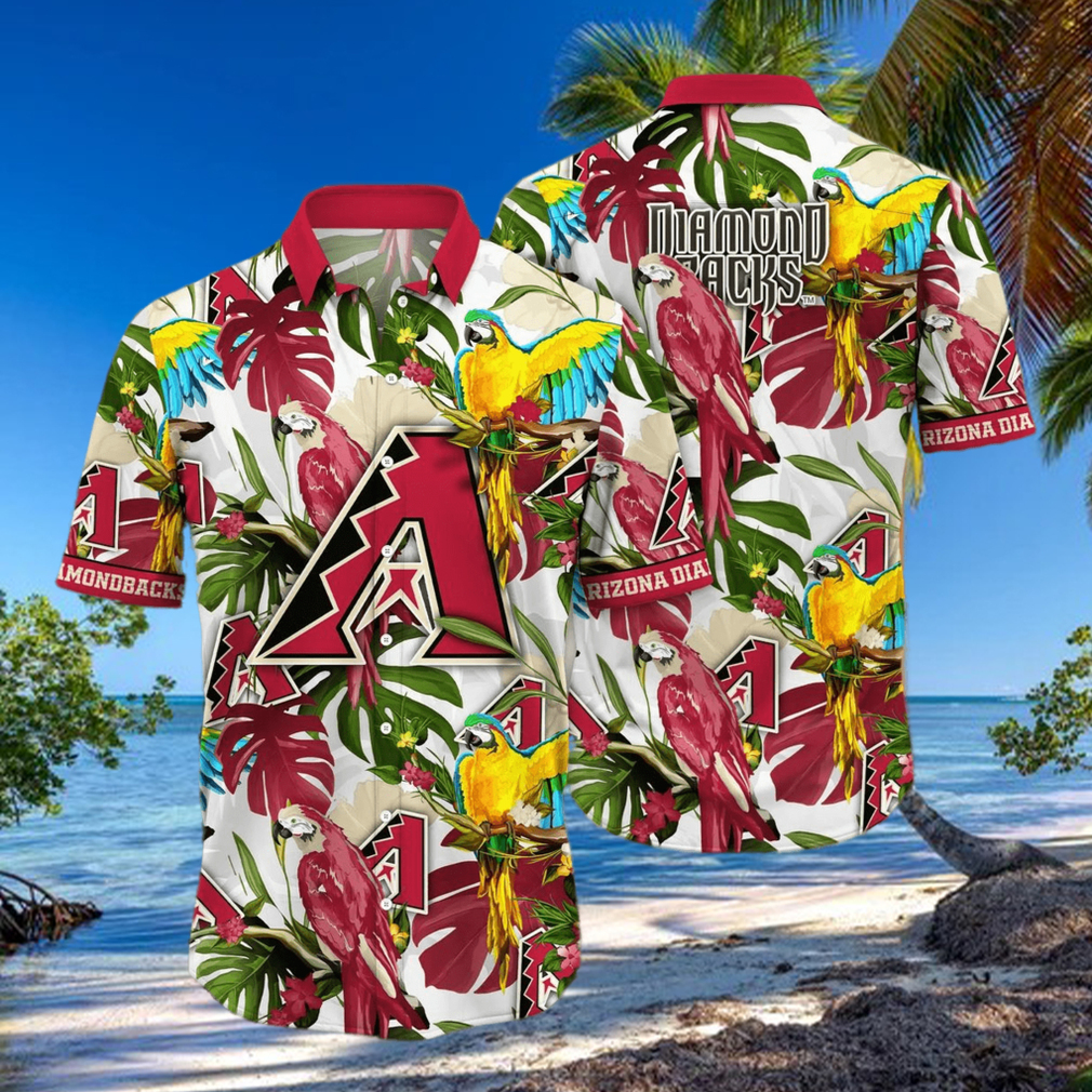 MLB Arizona Diamondbacks Flower Summer Hawaiian Shirt MLB Arizona Diamondbacks Flower Summer Hawaiian Shirt