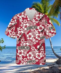 MLB Arizona Diamondbacks Hawaiian Shirt, Hibiscus Pattern Unique Look