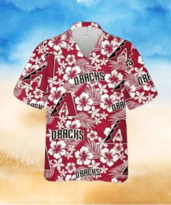 MLB Arizona Diamondbacks Hawaiian Shirt, Hibiscus Pattern Unique Look