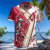 MLB Arizona Diamondbacks Hawaiian Shirt, Skeleton & Tropical Flowers