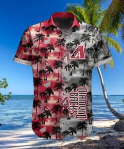MLB Arizona Diamondbacks Hawaiian Shirt, Trendy Coconut Trees Summer Wear