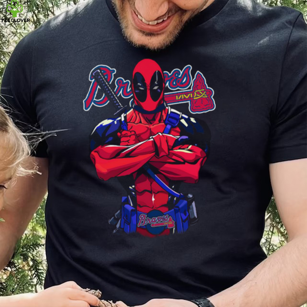 MLB Atlanta Braves 010 Deadpool Dc Marvel Jersey Superhero Avenger Shirt