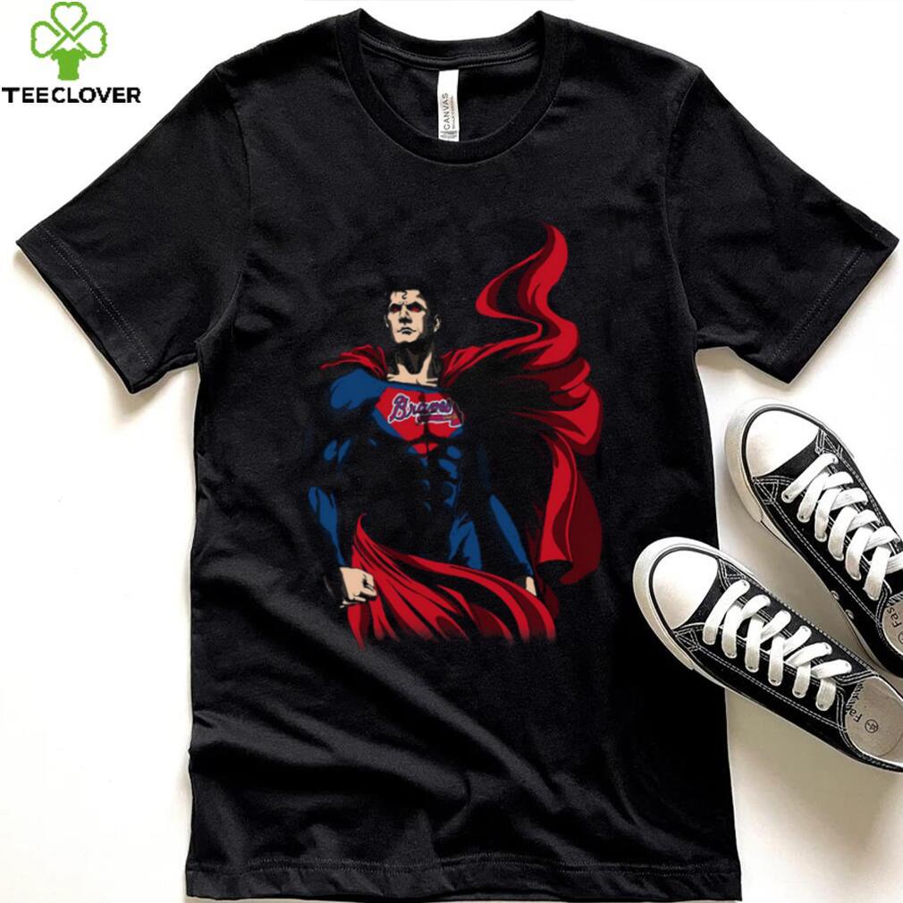 MLB Atlanta Braves 014 Superman Dc Marvel Jersey Superhero Avenger Shirt