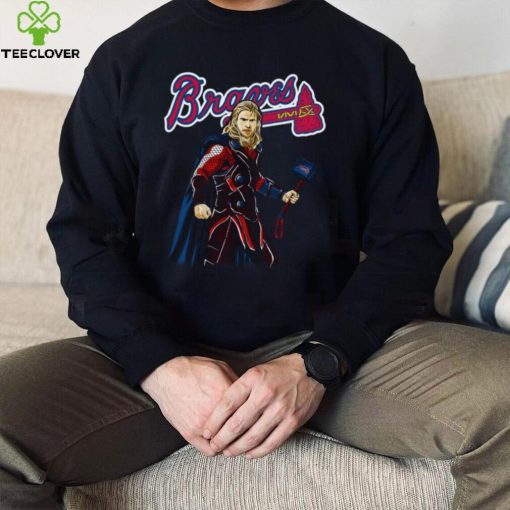 MLB Atlanta Braves 024 Thor Dc Marvel Jersey Superhero Avenger Shirt