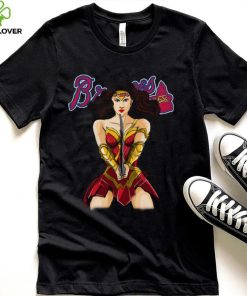 MLB Atlanta Braves 025 Wonderwoman Dc Marvel Jersey Superhero Avenger Shirt
