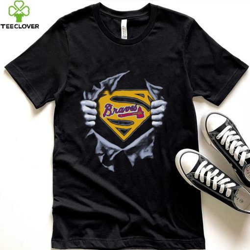 MLB Atlanta Braves 071 Superman Logo Dc Marvel Jersey Superhero Avenger Shirt