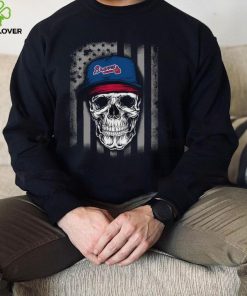 MLB Atlanta Braves 078 Skull Rock With Hat Shirt