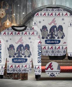 MLB Atlanta braves World Series Champions Seasonal Ugly 3D Sweater For Xmas