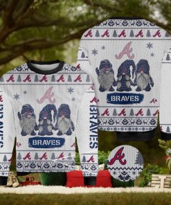 MLB Atlanta braves World Series Champions Seasonal Ugly 3D Sweater For Xmas