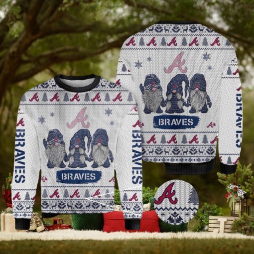 MLB Atlanta braves World Series Champions Seasonal Ugly 3D Sweater For Xmas