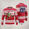 MLB Los Angeles Dodgers Grinch Christmas Sweater Design