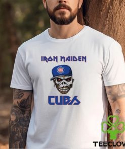 MLB Chicago Cubs Iron Maiden Rock Band Music Baseball Sports shirt