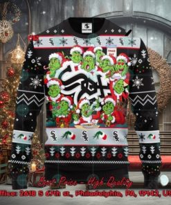 MLB Chicago White Sox 12 Grinchs Xmas Day Ugly Christmas Sweater