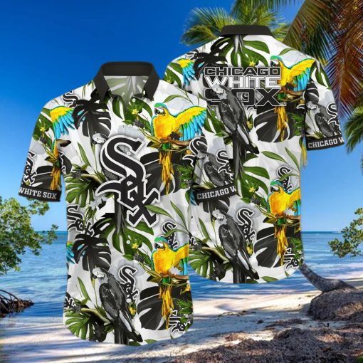 MLB Chicago White Sox Flower Summer Hawaiian Shirt