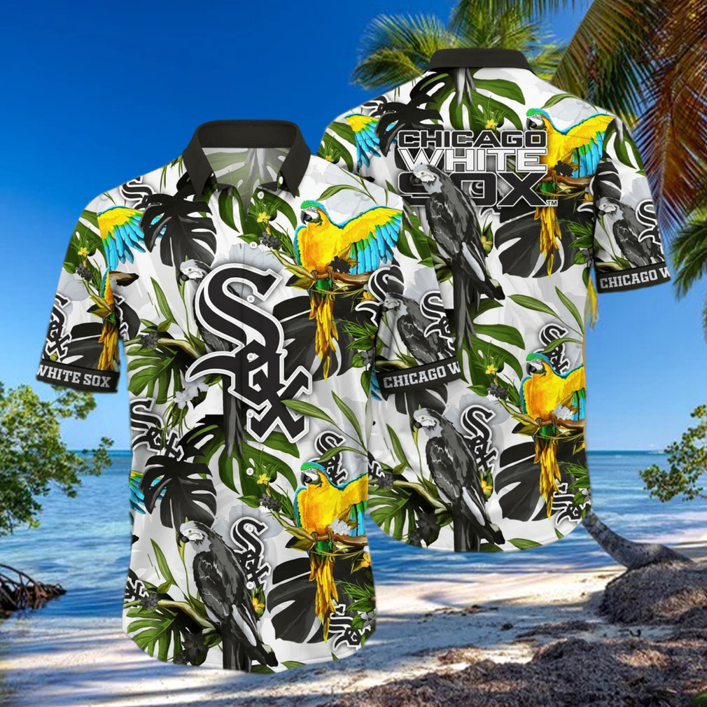 MLB Chicago White Sox Flower Summer Hawaiian Shirt - Limotees