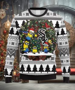 MLB Chicago White Sox Minion Christmas Ugly 3D Sweater For Men And Women Gift Ugly Christmas