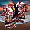 MLB Cincinnati Reds Hawaiian Shirt Flower Bloom In Glory For Fans