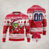 Custome Name With Indianapolis Colts Blue Ugly Xmas Sweater Party