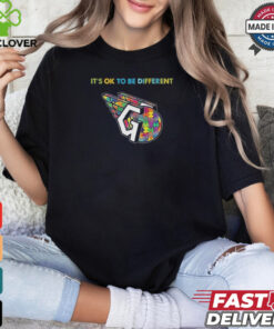 MLB Cleveland Guardians It’s Ok To Be Different Autism 2024 Shirt