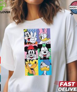 MLB Cleveland Guardians Mickey & Friends T Shirt 2 MLB Cleveland Guardians Mickey & Friends T Shirt