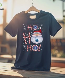 MLB DODGERS Ho Ho Ho Santa Claus Merry Christmas shirt