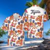 MLB Detroit Tigers Hawaiian Shirt Tropical Pattern Gift For Beach Trip