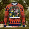 Cute Sloth Santa Knitting Pattern Ugly Christmas Sweater