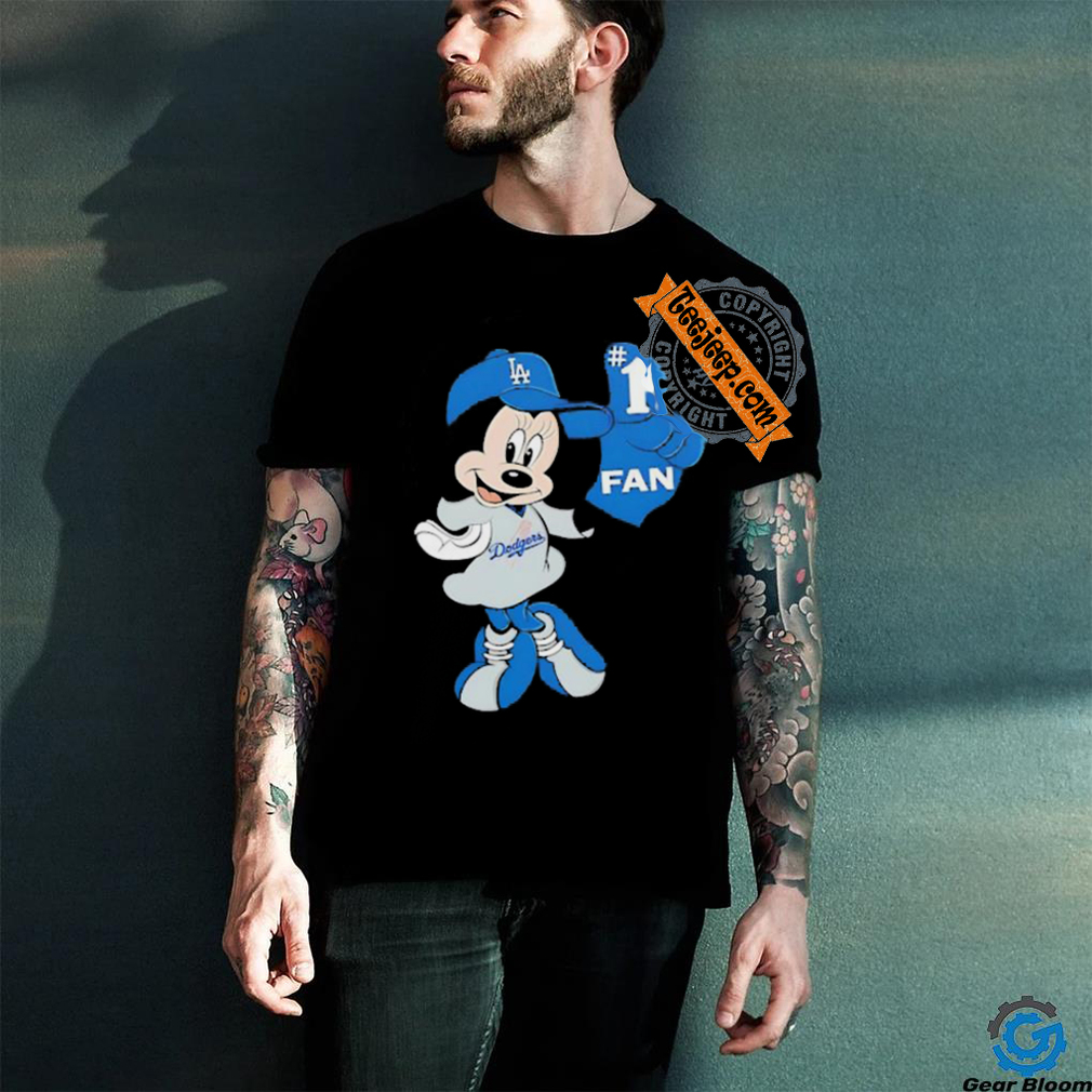 MLB Disney Mickey LA Dogger #1 Fan Baseball Logo shirt MLB Disney Mickey LA Dogger #1 Fan Baseball Logo shirt