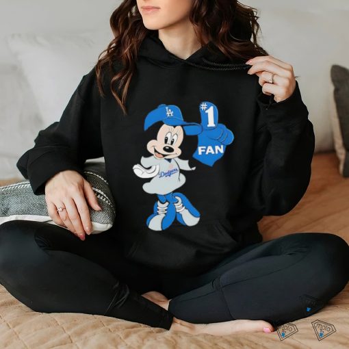 MLB Disney Mickey LA Dogger #1 Fan Baseball Logo shirt