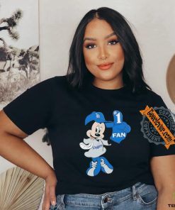 MLB Disney Mickey LA Dogger #1 Fan Baseball Logo shirt