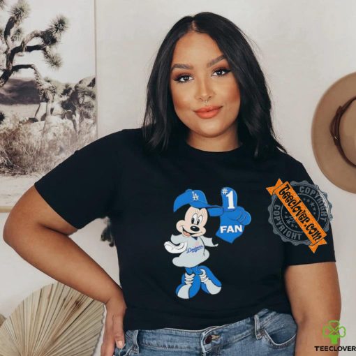 MLB Disney Mickey LA Dogger #1 Fan Baseball Logo shirt