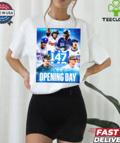 MLB Dodgers Mets Guardians Orioles Mariners Pirates 147 Day Until Opening Day Poster t shirt 2 MLB Dodgers Mets Guardians Orioles Mariners Pirates 147 Day Until Opening Day Poster t shirt