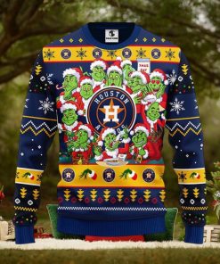 MLB Houston Astros 12 Grinchs Xmas Day Ugly Christmas Sweater