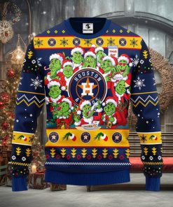 MLB Houston Astros 12 Grinchs Xmas Day Ugly Christmas Sweater
