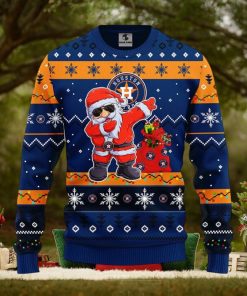 MLB Houston Astros Santa Claus Dabbing Ugly Christmas Sweater