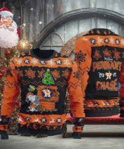 MLB Houston Astros Snoopy All Over Print Christmas AOP Sweater
