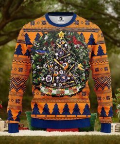 MLB Houston Astros Xmas Tree Ugly Christmas Sweater