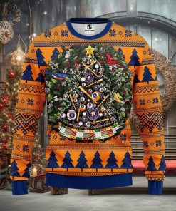 MLB Houston Astros Xmas Tree Ugly Christmas Sweater