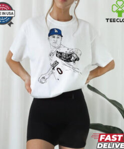 MLB Jack Flaherty Los Angeles Dodgers 2024 Painting t shirt