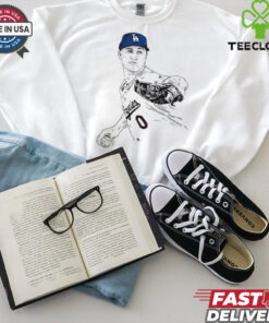 MLB Jack Flaherty Los Angeles Dodgers 2024 Painting t shirt