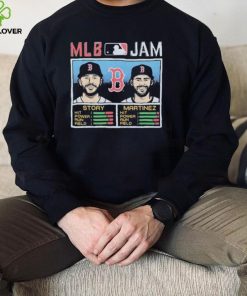 MLB Jam Boston Red Sox Trevor Story & J.D. Martinez Shirt