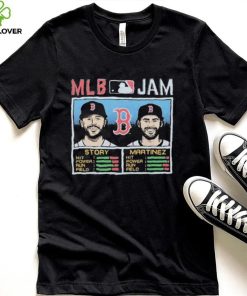 MLB Jam Boston Red Sox Trevor Story & J.D. Martinez Shirt