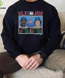 MLB Jam Chicago Cubs Andre Dawson & Ryne Sandberg Shirt