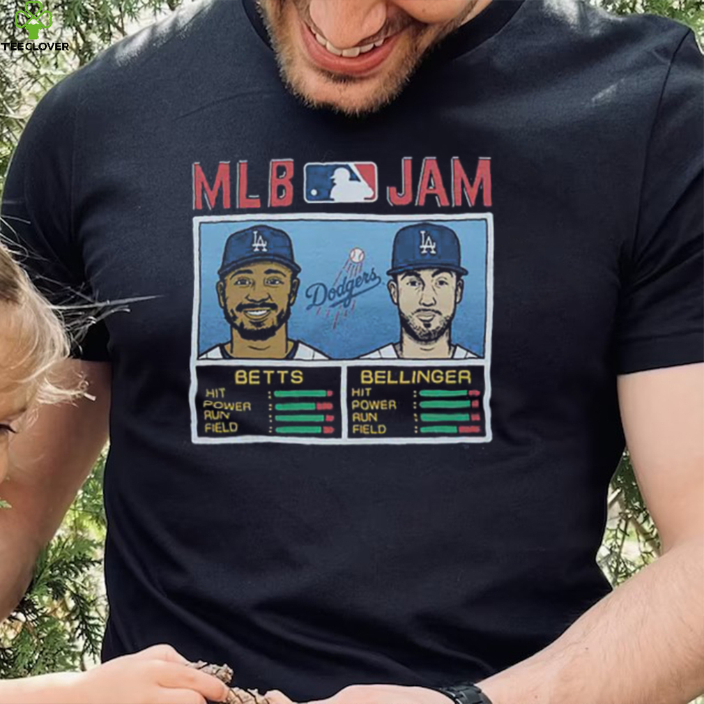 MLB Jam Los Angeles Dodgers Mookie Betts & Cody Bellinger Shirt MLB Jam Los Angeles Dodgers Mookie Betts & Cody Bellinger Shirt