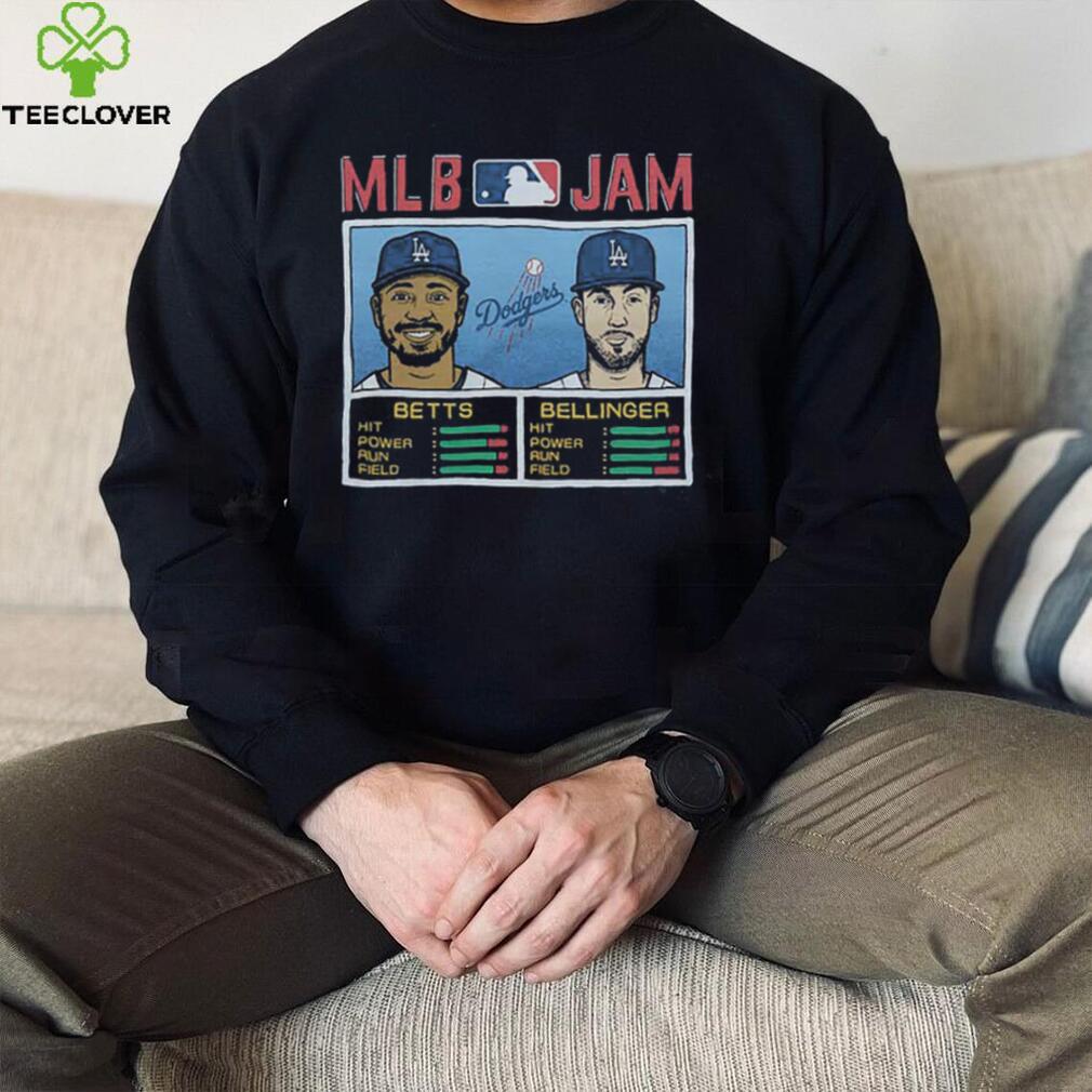 MLB Jam Los Angeles Dodgers Mookie Betts & Cody Bellinger Shirt MLB Jam Los Angeles Dodgers Mookie Betts & Cody Bellinger Shirt